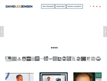 Tablet Screenshot of davidleejensen.com